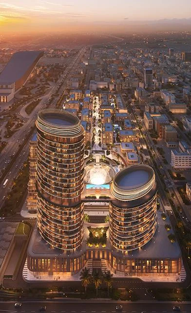 تصوّر معماري رسمي لعين أسس · 9
